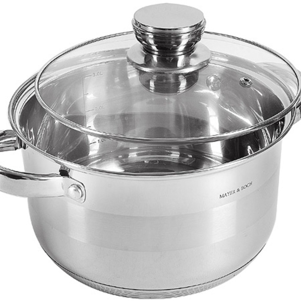 Набор посуды 6пр 1,5+2,0+3,0 л Mayer&Boch (30991)