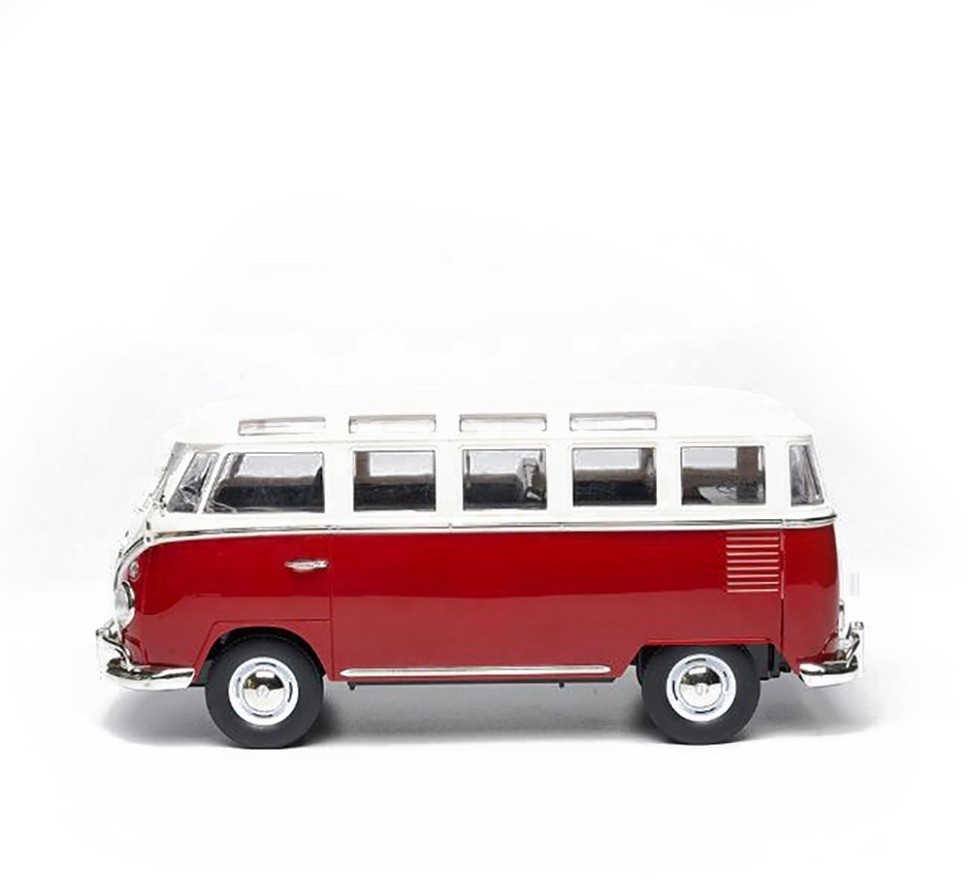Радиоуправляемый минивэн WPL D-52MINI Volkswagen T1 красный 1:16 (WPLD-52MINI-RED)