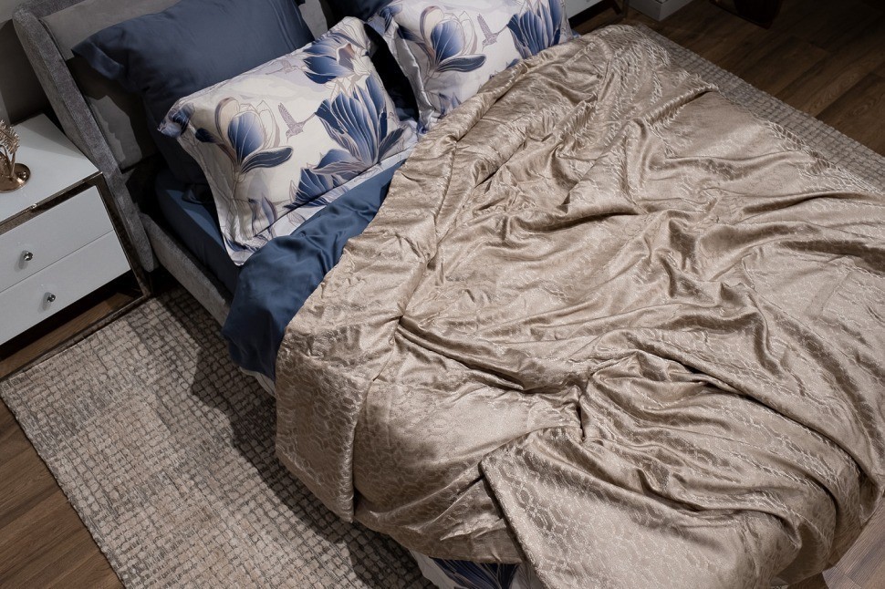 Покрывало HOUSTON бежевое 260*260 (TT-00011125)