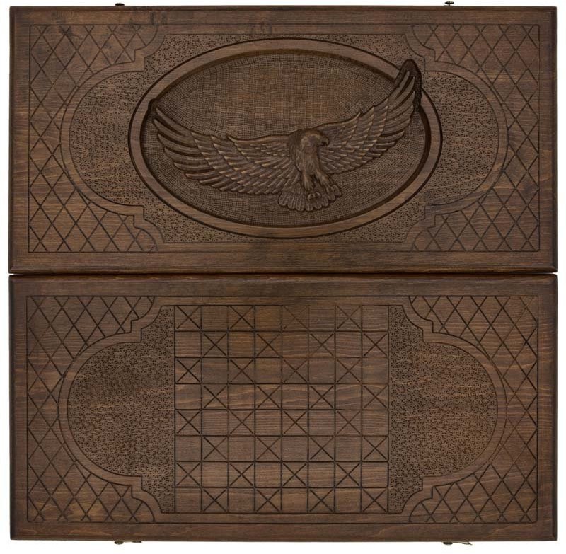 Нарды резные "Орел-3", Ustyan (28680)