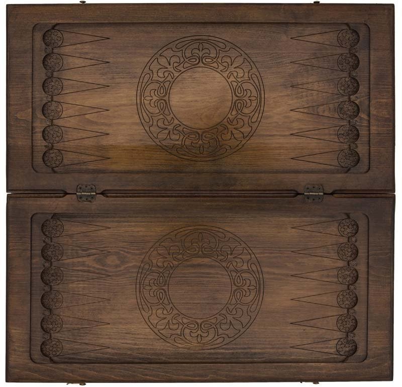 Нарды резные "Орел-3", Ustyan (28680)