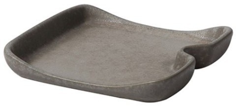 Тарелка L9259-648U, каменная керамика, grey, ROOMERS TABLEWARE