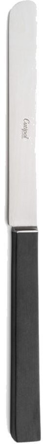 Нож столовый KU03, нержавеющая сталь 18/10, композитный материал, matte chrom/black, CUTIPOL