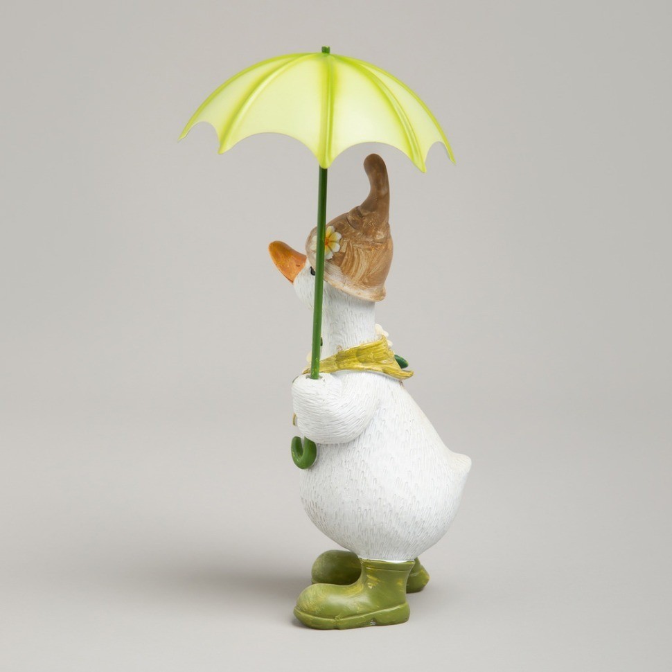 Статуэтка "утка под зонтиком" 11х11х20 см Lefard (121-159)