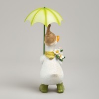 Статуэтка &quot;утка под зонтиком&quot; 11х11х20 см Lefard (121-159)