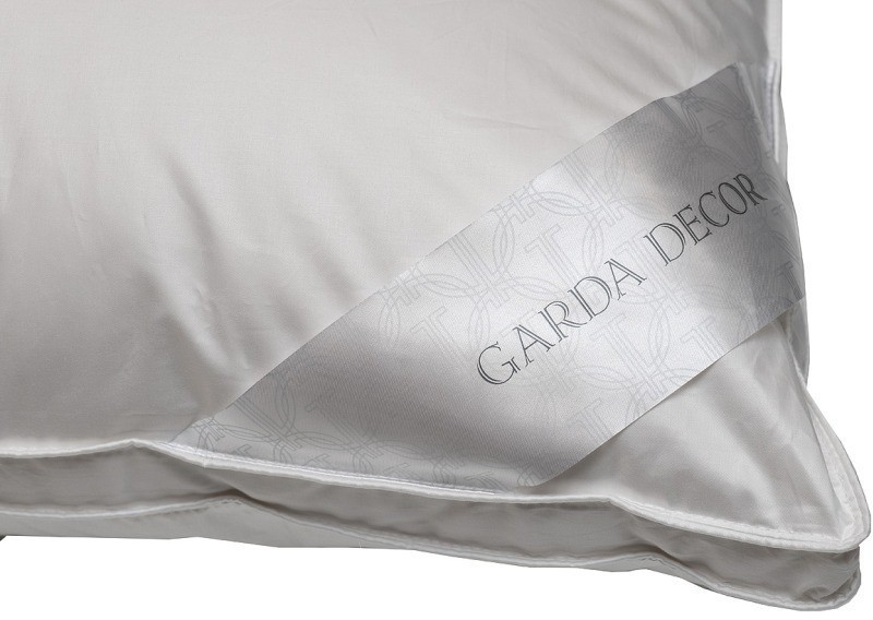 Подушка Престиж 68*68 100% белый гусиный пух, 1 класс (TT-00014503)