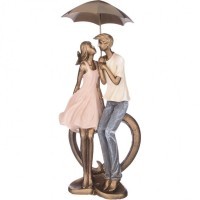 Статуэтка &quot;влюбленные&quot; 17,5*10,5 см. высота=38,5 см. серия &quot;фьюжн&quot; Lefard (162-872)