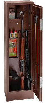 Оружейный шкаф Тонар Гарант T-SG-204, 1400х350х250 мм, 29,5 кг (82177)