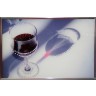 Картина Бокал вина с кристаллами Swarovski (2199)
