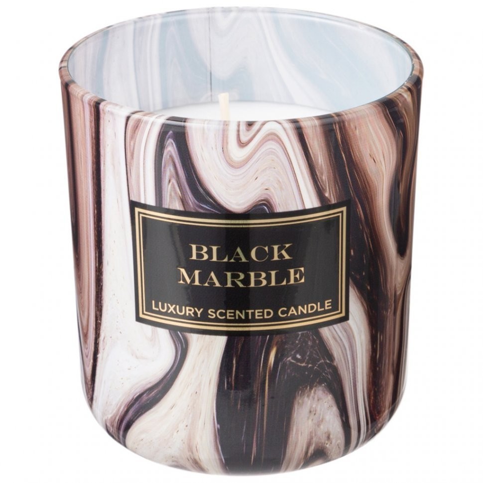 Свеча bartek ароматизированная в стакане "мрамор" 150гр 8*11 см в ассортименте 2 вида Bartek candles (350-101)