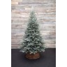 Ель леара 185 см 700 ламп серебристая (74451)