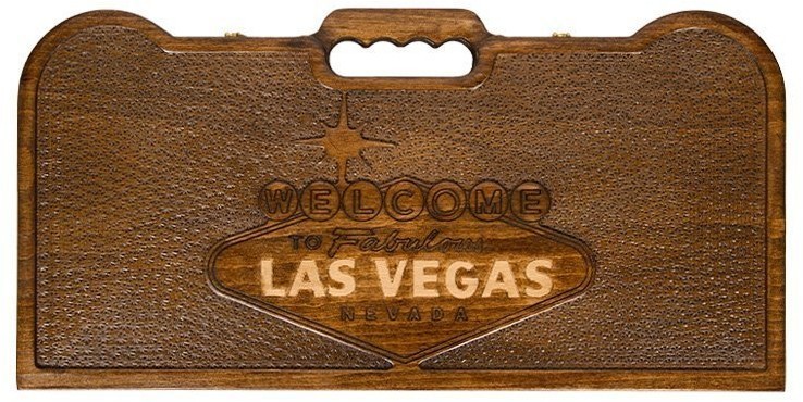 Кейс для покера Las Vegas на 300 фишек (32818)