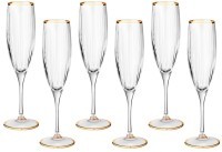 Набор бокалов для шампанского из 6 шт. 200 мл SAME (103-616)