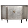 Комод серебристый с каменн.столешницей 160*43*102см (TT-00005430)