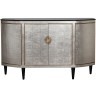 Комод серебристый с каменн.столешницей 160*43*102см (TT-00005430)