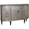 Комод серебристый с каменн.столешницей 160*43*102см (TT-00005430)