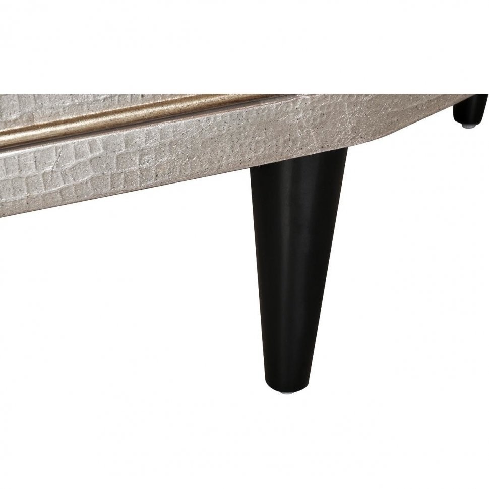 Комод серебристый с каменн.столешницей 160*43*102см (TT-00005430)