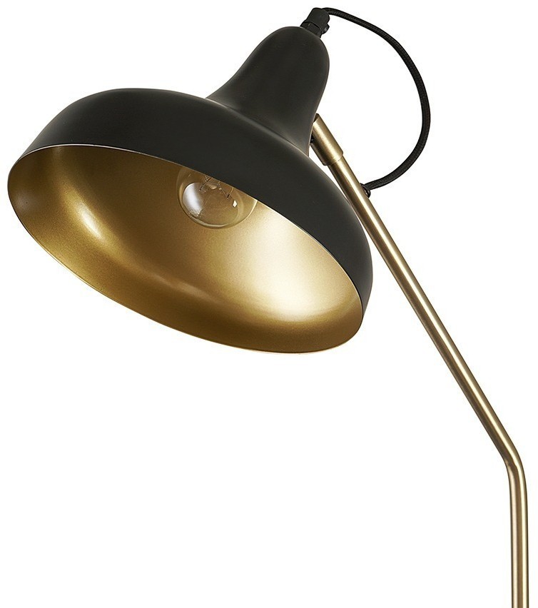 Торшер enkel sand, 165 см, золотистый/черный (76373)