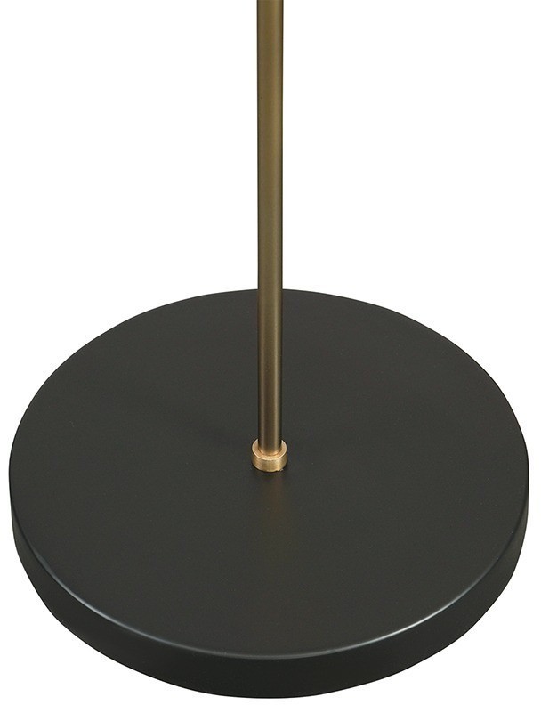 Торшер enkel sand, 165 см, золотистый/черный (76373)