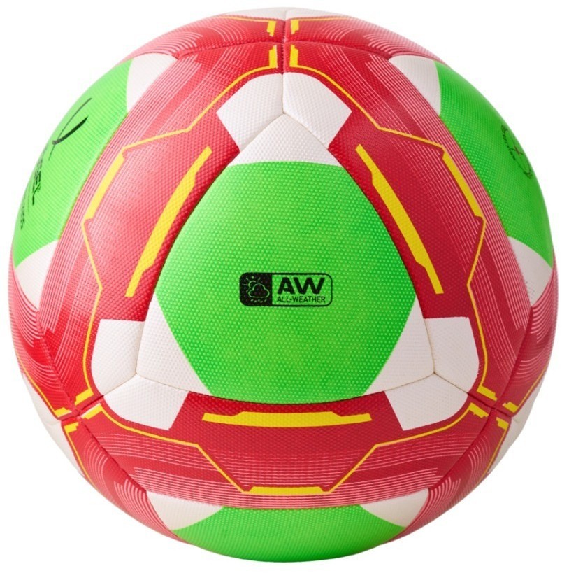Мяч футбольный Primero Kids №3, белый/красный/зеленый (2095288)