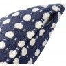 Чехол на подушку из хлопка polka dots темно-синего цвета из коллекции essential, 40x60 см (76968)