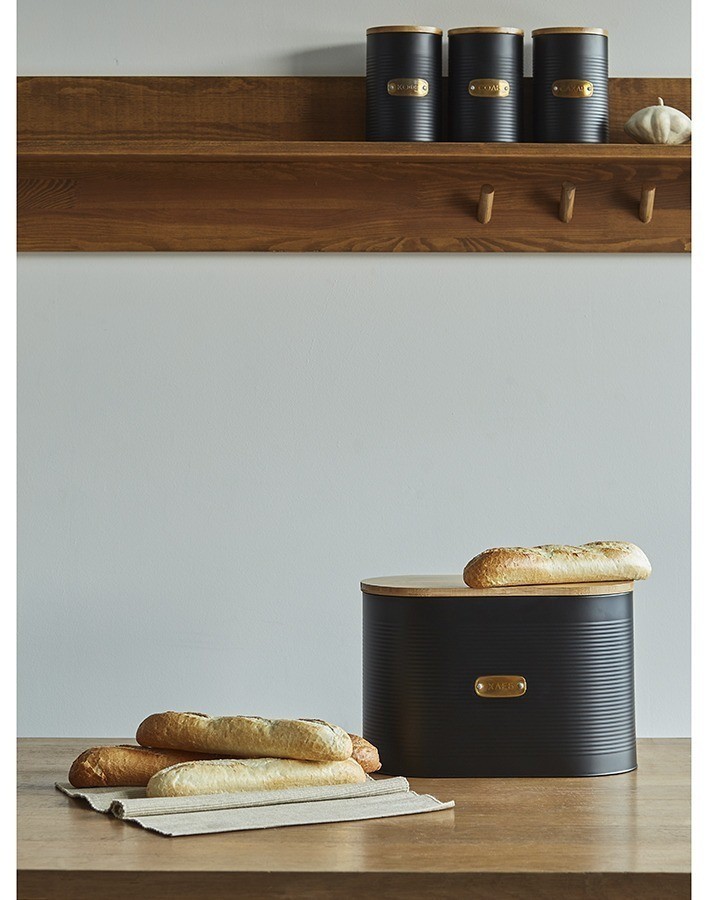 Хлебница irmel, 33х18х19 см, графит (78406)