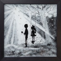 Картина Свет любви с кристаллами Swarovski (1882)