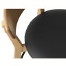 Стул unique furniture, pero, pu-кожа, черный (72012)