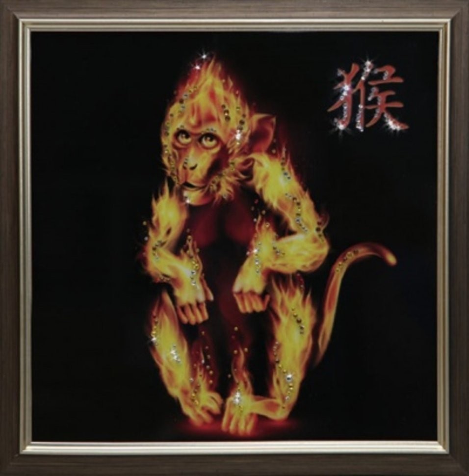 Картина Символ года 2016 с кристаллами Swarovski (1760)