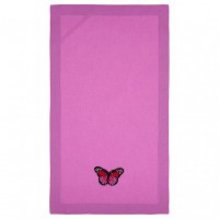 Набор полотенец из 2-х шт,  &quot;соренто&quot;,50х30см, 100% х/б, лаванда+ бабочки, SANTALINO (850-460-17)