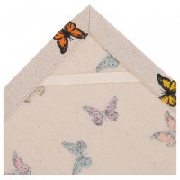 Набор полотенец из 2-х шт,  &quot;соренто&quot;,50х30см, 100% х/б, лаванда+ бабочки, SANTALINO (850-460-17)