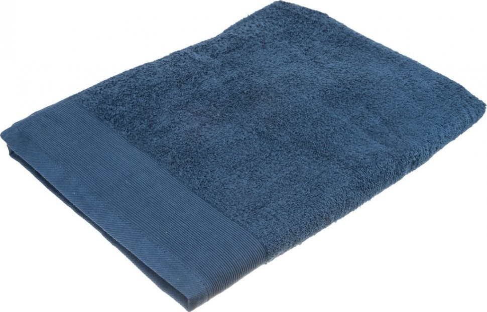 Полотенце 90*160 см, 100% хлопок, плотность 450 г/м2 цвет васильковый SANTALINO (982-090)