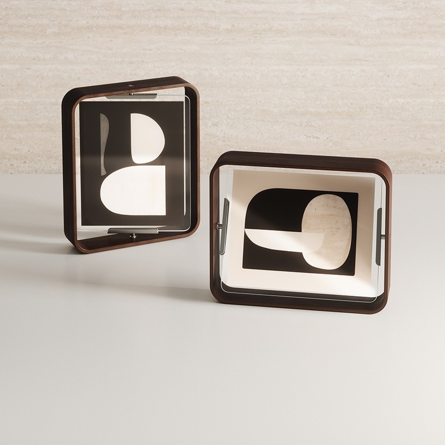 Фоторамка двухсторонняя bellwood, 26х31 см, состаренный орех (78724)