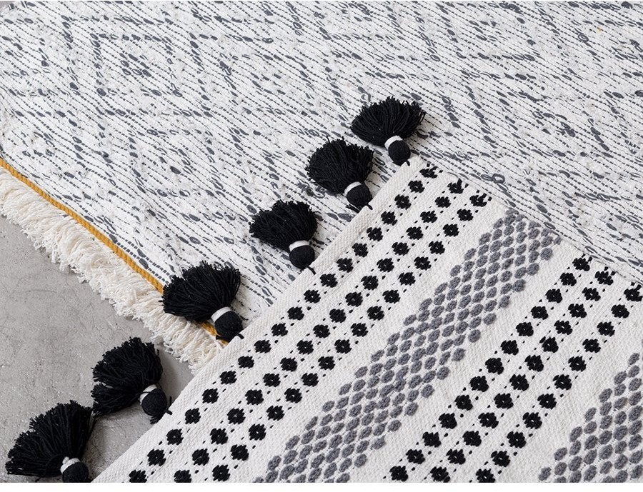 Ковер из хлопка chennai из коллекции ethnic, 70х160 см (69720)