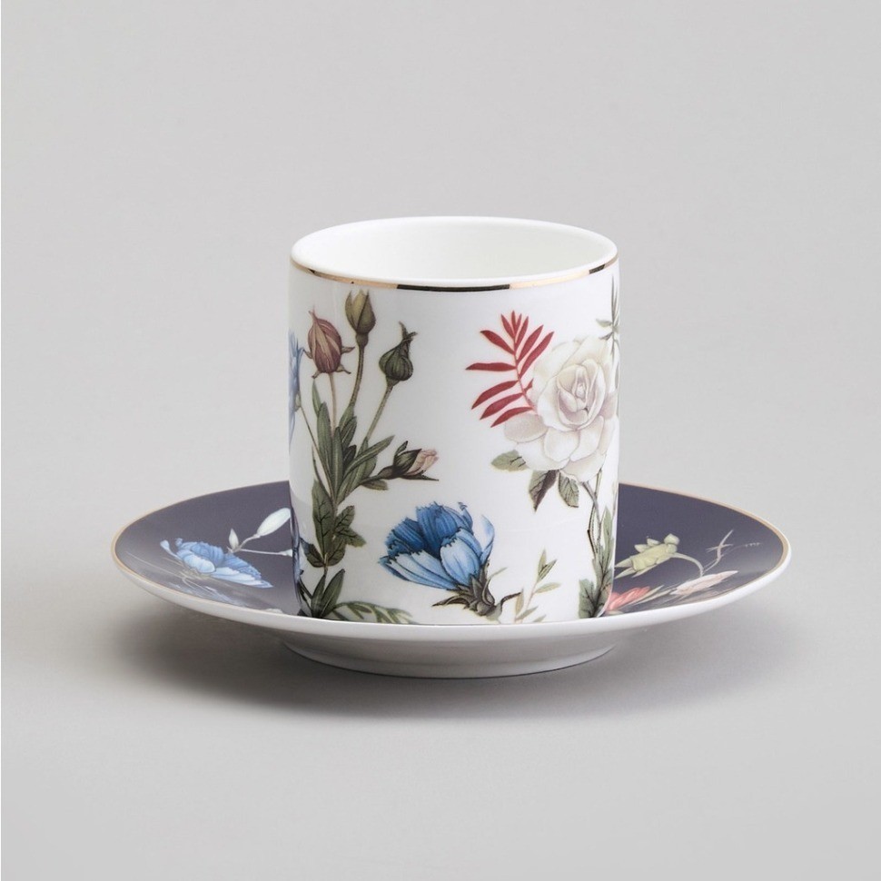 Кофейный набор lefard "belle" на 2 пер. 4 пр. 100 мл (86-2549-1)