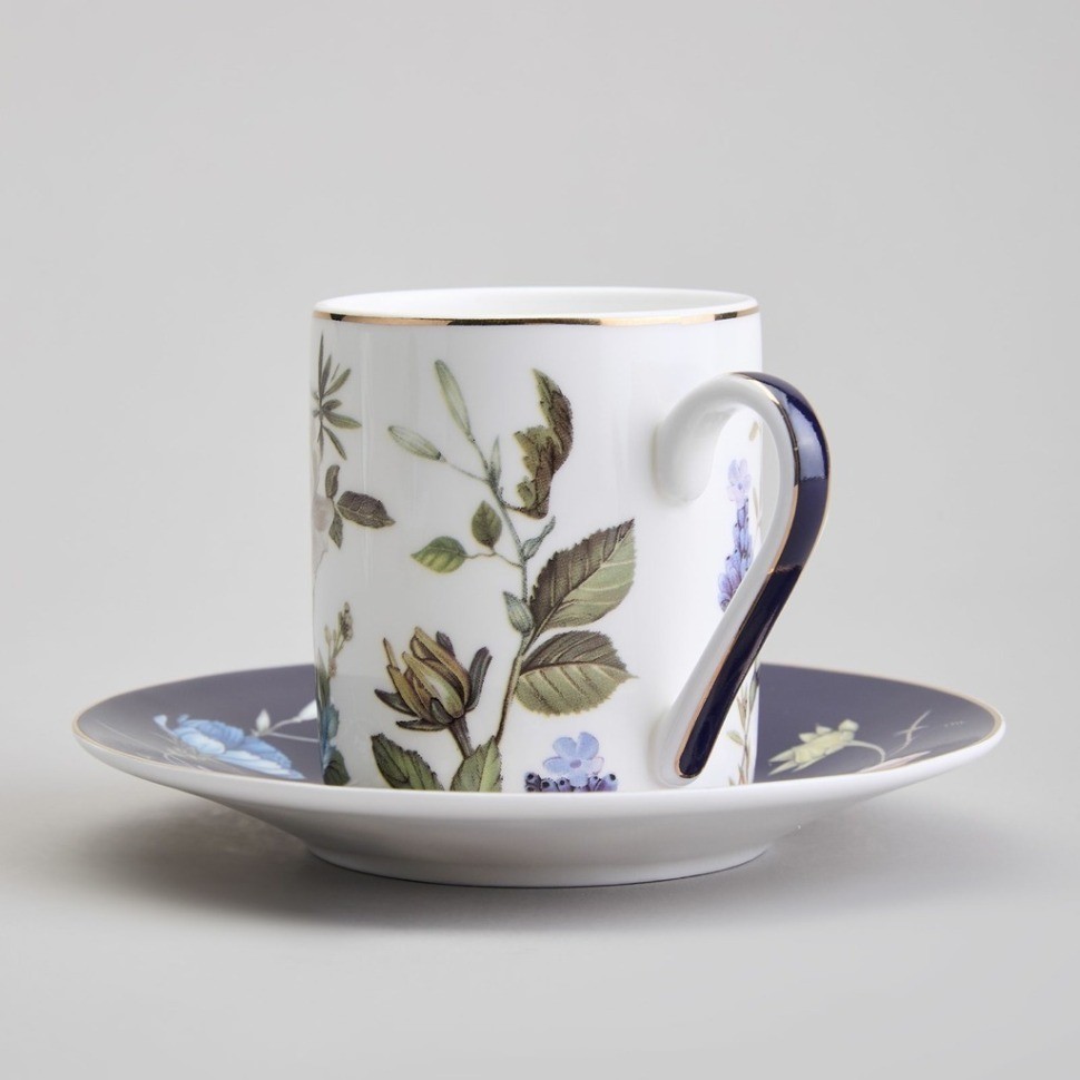 Кофейный набор lefard "belle" на 2 пер. 4 пр. 100 мл (86-2549-1)