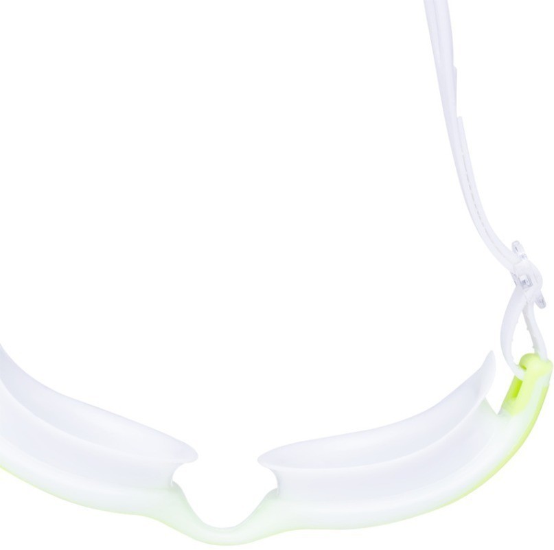 БЕЗ УПАКОВКИ Очки для плавания Oliant White/Lime (2101820)