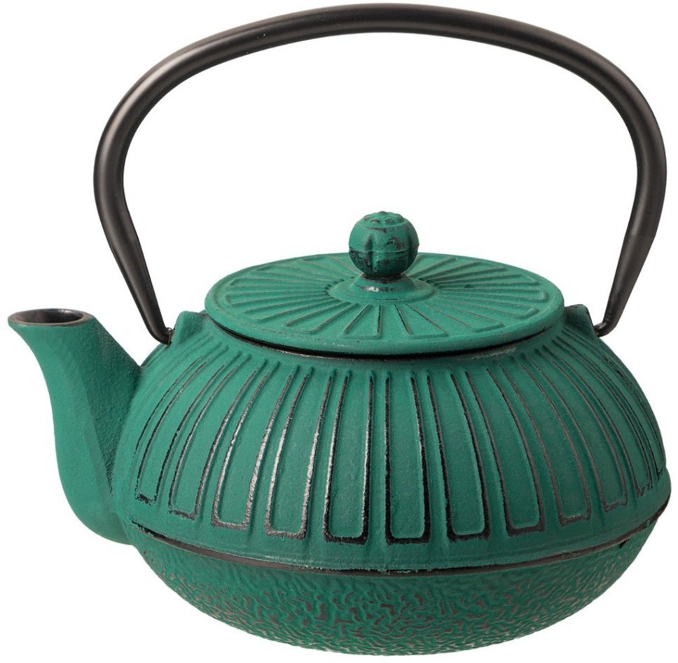 Заварочный чайник чугунный с эмалированным покрытием внутри 600 мл Lefard (734-086)