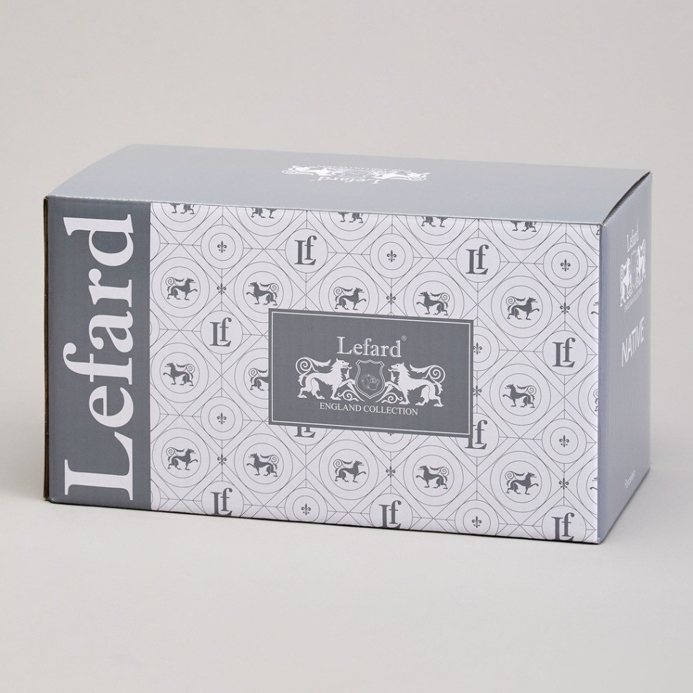 Набор сахарниц lefard "native" 2 шт. 10*10 см 300 мл на дерев. подставке (761-146)