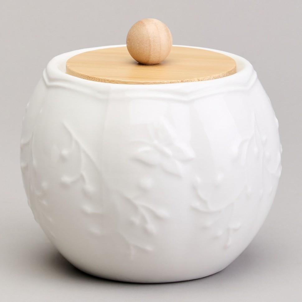 Набор сахарниц lefard "native" 2 шт. 10*10 см 300 мл на дерев. подставке (761-146)