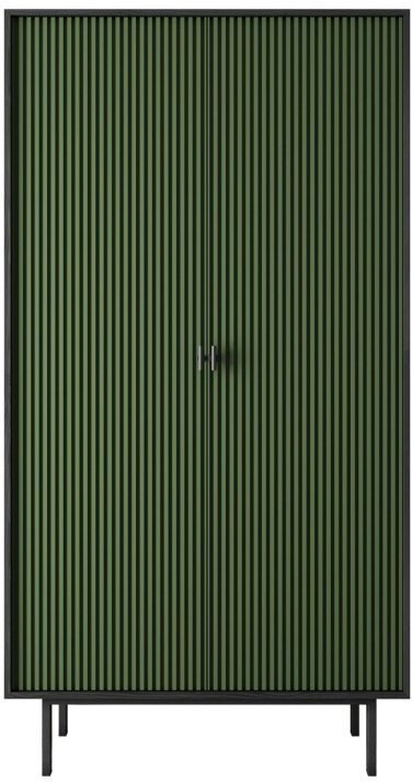 Шкаф двухдверный Emerson арт EM09/green/L EM09/green/L-ET