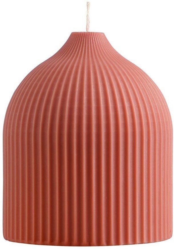 Свеча декоративная терракотового цвета из коллекции edge, 10,5 см (73485)