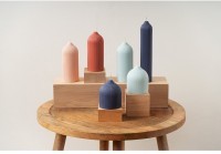 Свеча декоративная терракотового цвета из коллекции edge, 10,5 см (73485)