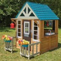 Детский игровой домик для улицы  &quot;Бунгало у озера&quot; (20148_KE)