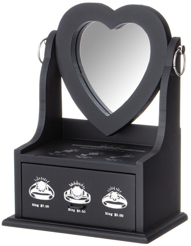 Шкатулка для украшений с зеркалом 18*11*29,5 см Lefard (129-522)