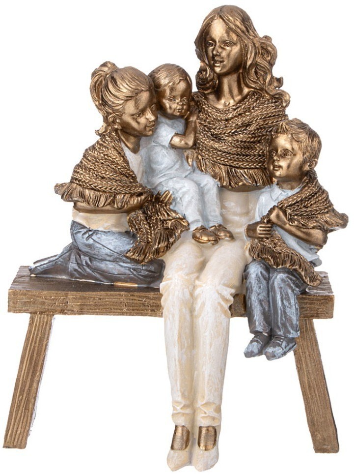 Статуэтка "мама с детьми" 14,5х9х18 см Lefard (162-1194)