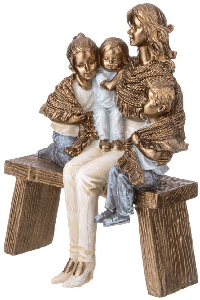 Статуэтка "мама с детьми" 14,5х9х18 см Lefard (162-1194)