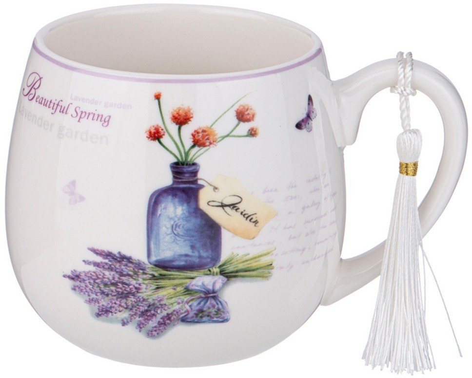 Кружка lefard лавандовая весна 420 мл (87-308)