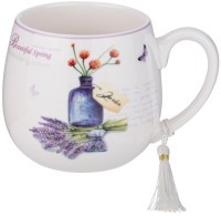 Кружка lefard лавандовая весна 420 мл (87-308)
