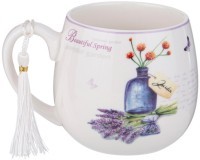 Кружка lefard лавандовая весна 420 мл (87-308)